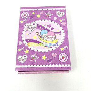 Rare Vintage Little Twin Stars Letter Writing Set Cardboard Drawer Box Preowned